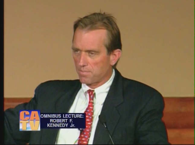 Thumbnail image for Robert F. Kennedy Jr. - Our Environmental Destiny