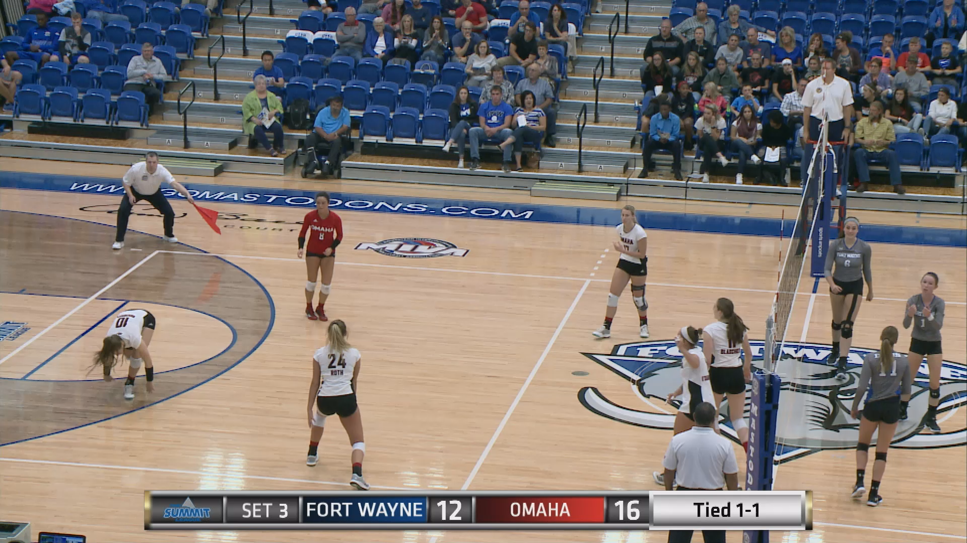Thumbnail image for 10/01/17 Fort Wayne Women's Volleyball vs Omaha