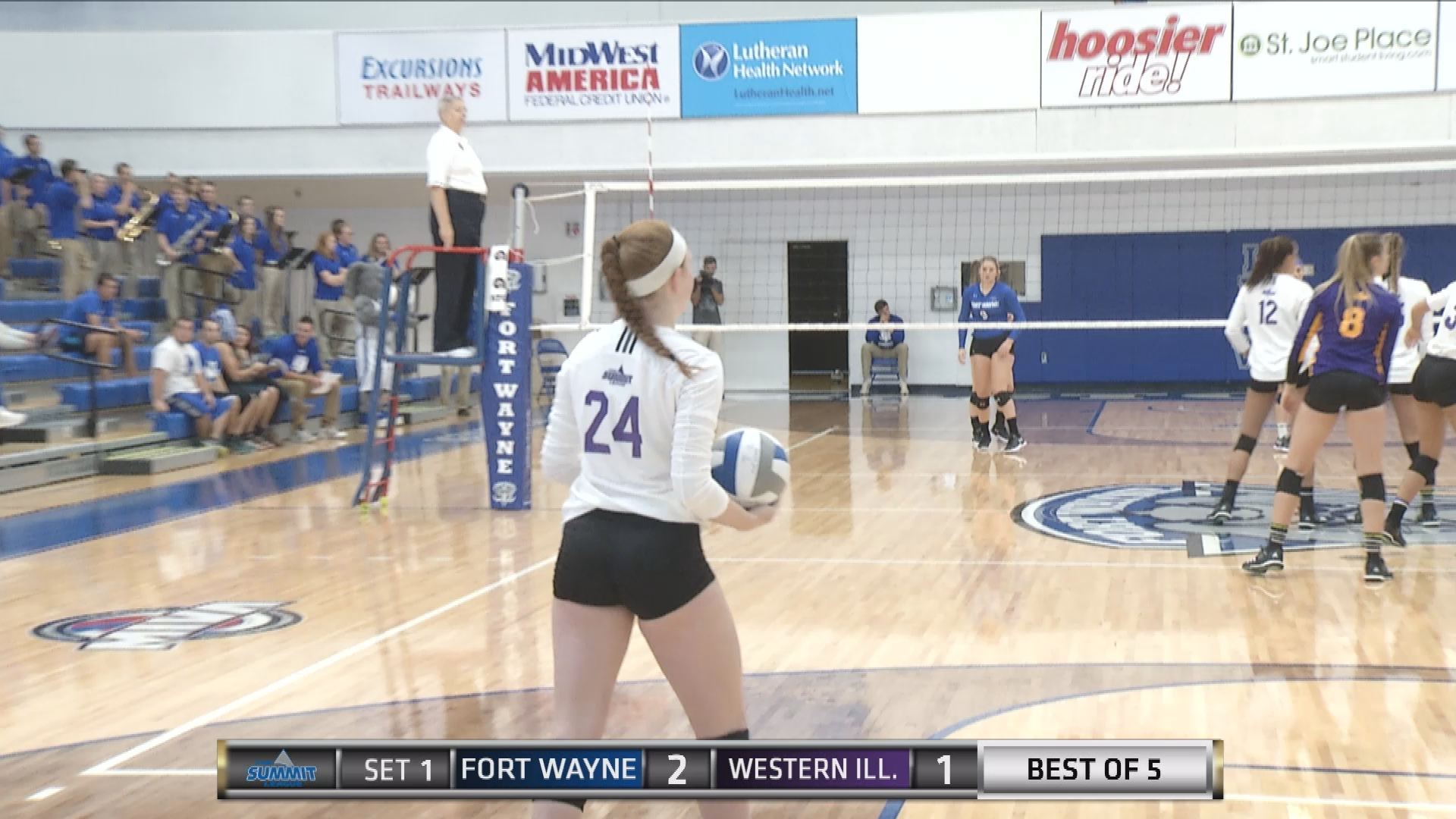 Thumbnail image for 10/8/17 Fort Wayne Women's Volleyball vs Western Illinois