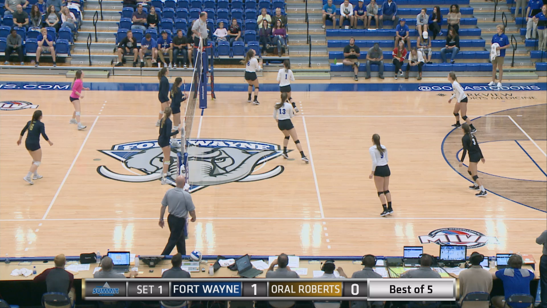 Thumbnail image for 10/20/17 Fort Wayne Women's Volleyball vs Oral Roberts