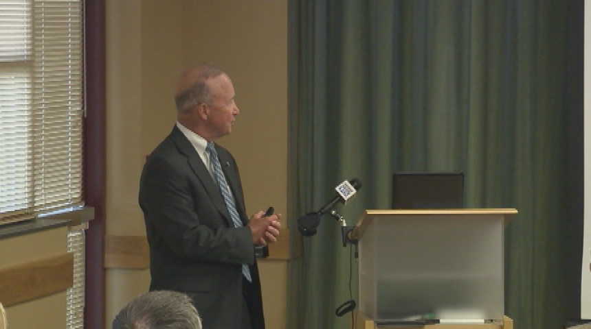 Thumbnail image for President Daniels on Purdue - Northeast Indiana Innovation Center Address (2014)