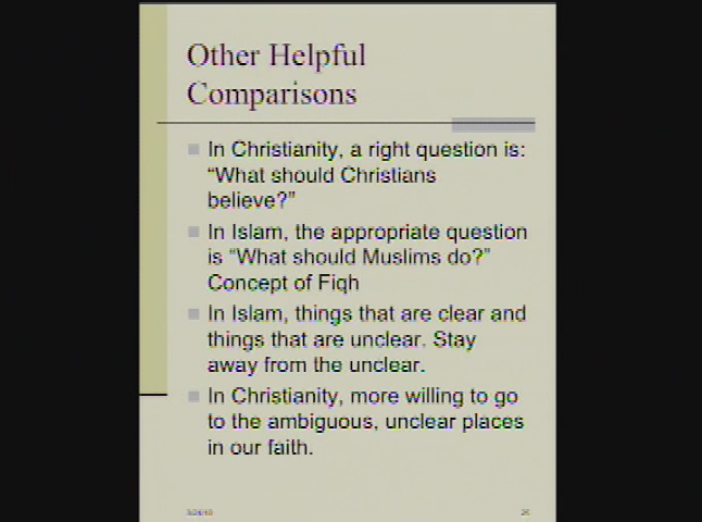 Thumbnail image for From the Church to the Masjid: A Comparative Look at Islam and Christianity