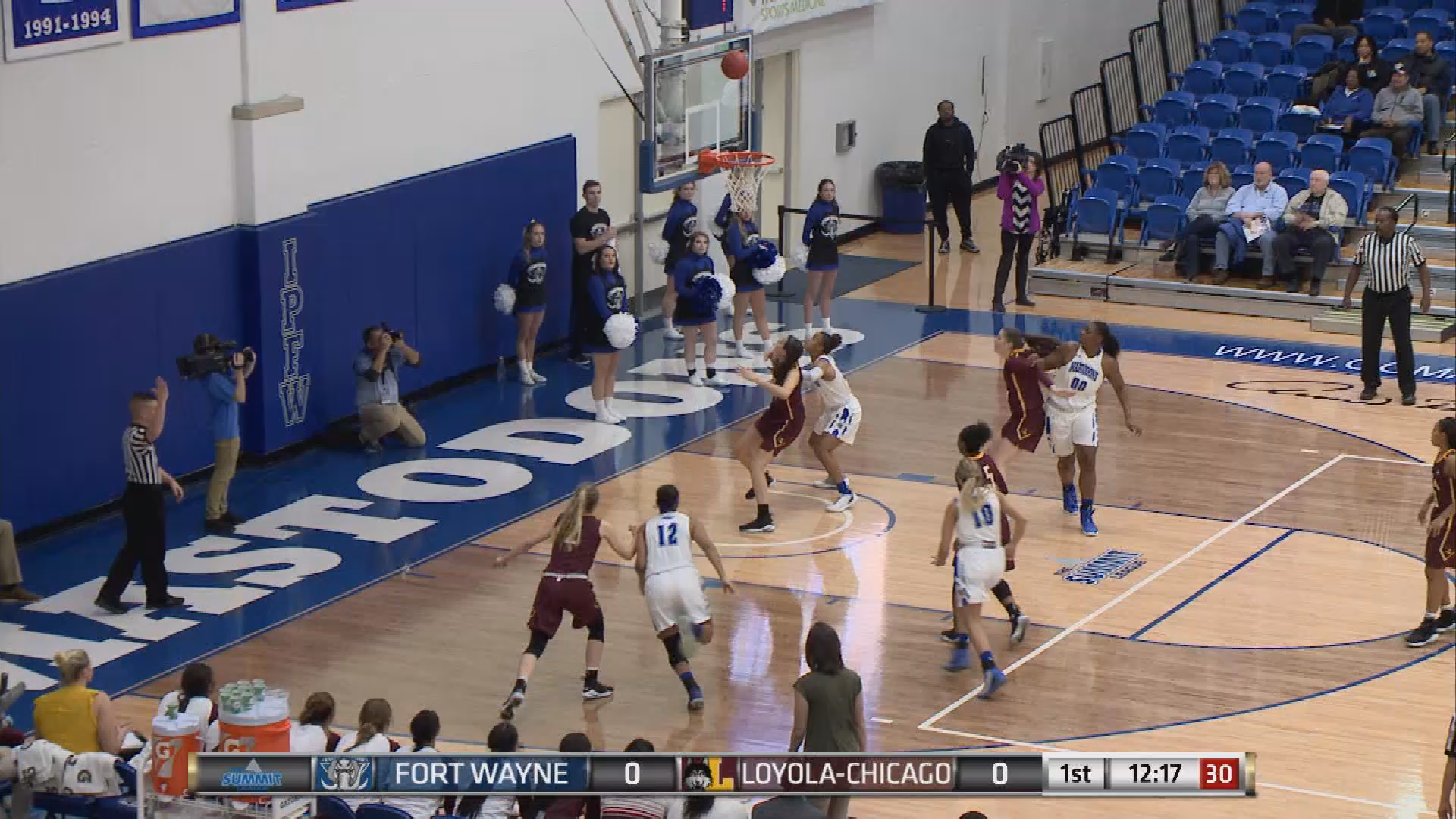 Thumbnail image for 11/12/17 Fort Wayne Women's Basketball vs Loyola-Chicago