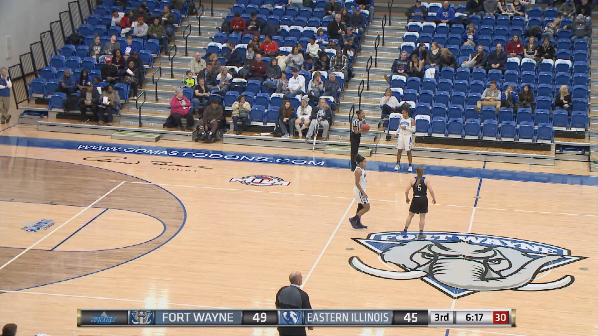 Thumbnail image for 12/8/17 Fort Wayne Women's Volleyball vs E Illinois