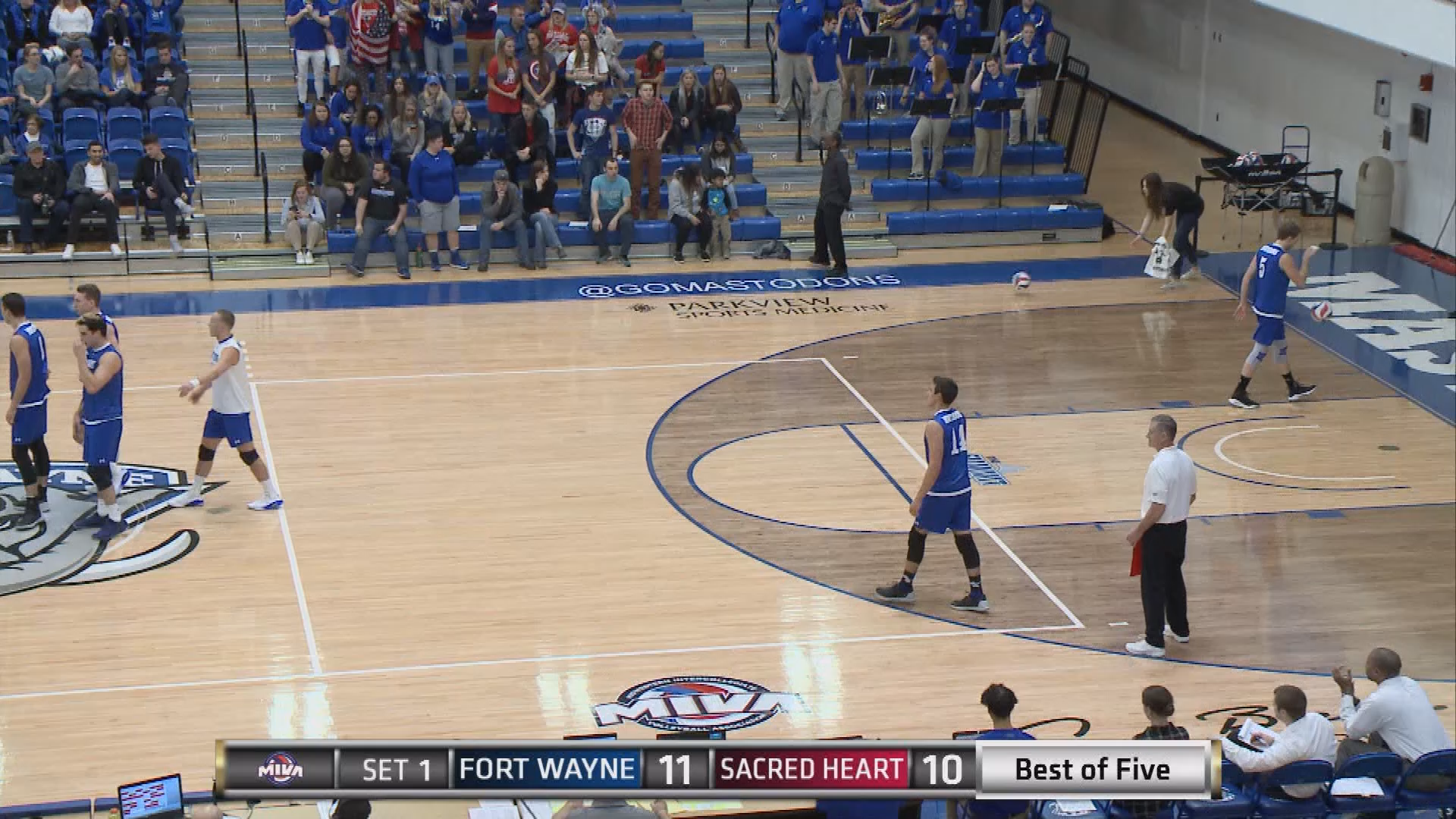 Thumbnail image for 1/20/18 Fort Wayne Men's Volleyball vs Sacred Heart
