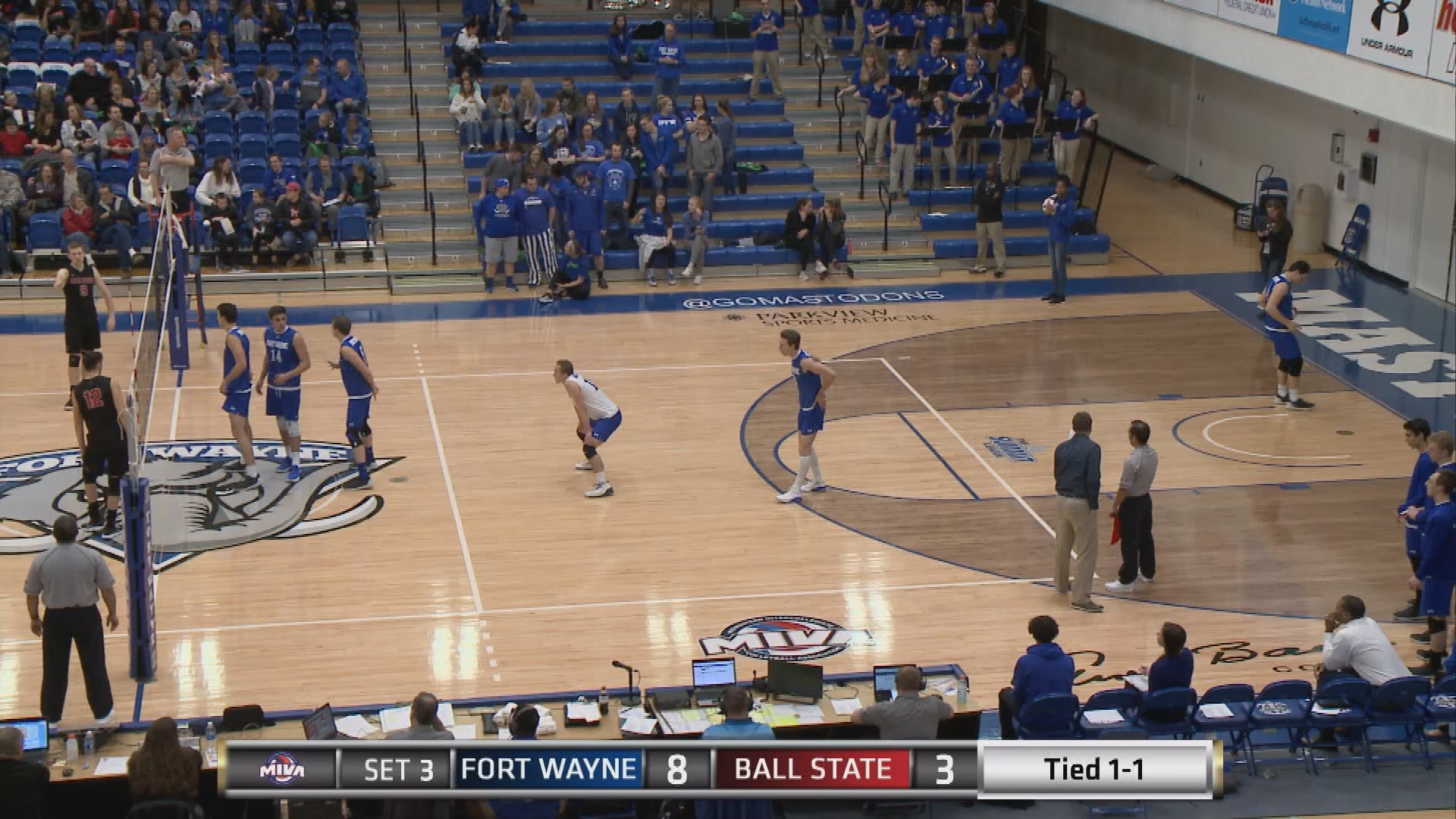Thumbnail image for 3/14/18 Fort Wayne Men's Volleyball vs Ball State