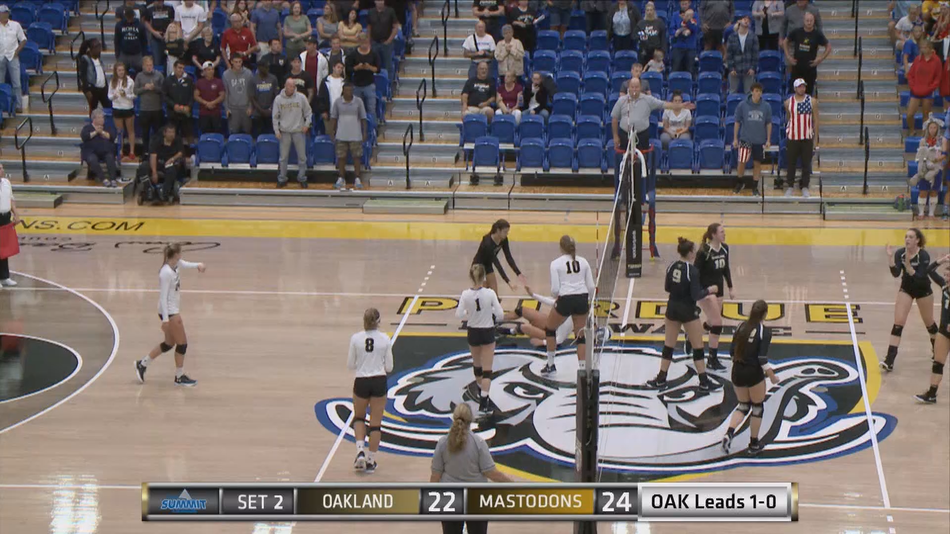 Thumbnail image for Purdue Fort Wayne Women's Volleyball vs Oakland (8/25/18)