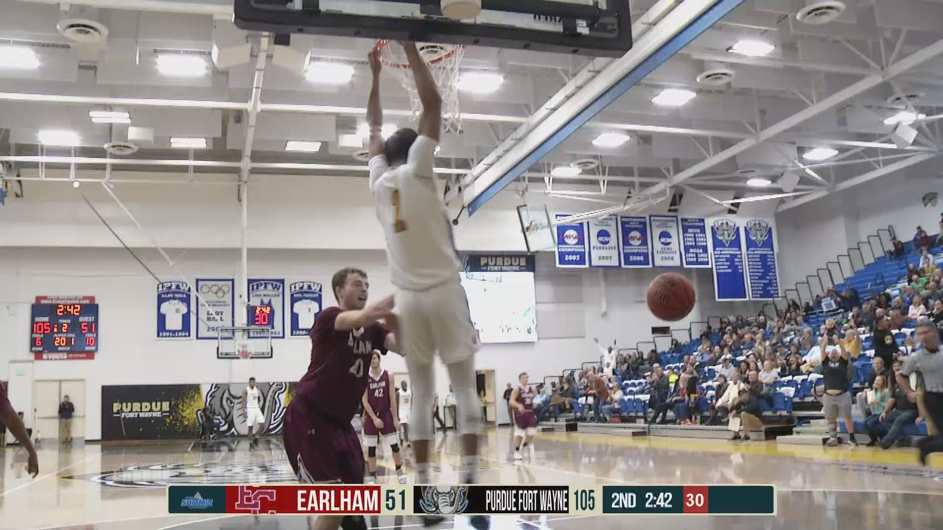 Thumbnail image for Purdue Fort Wayne Men's Basketball vs Earlham (11/8/18)
