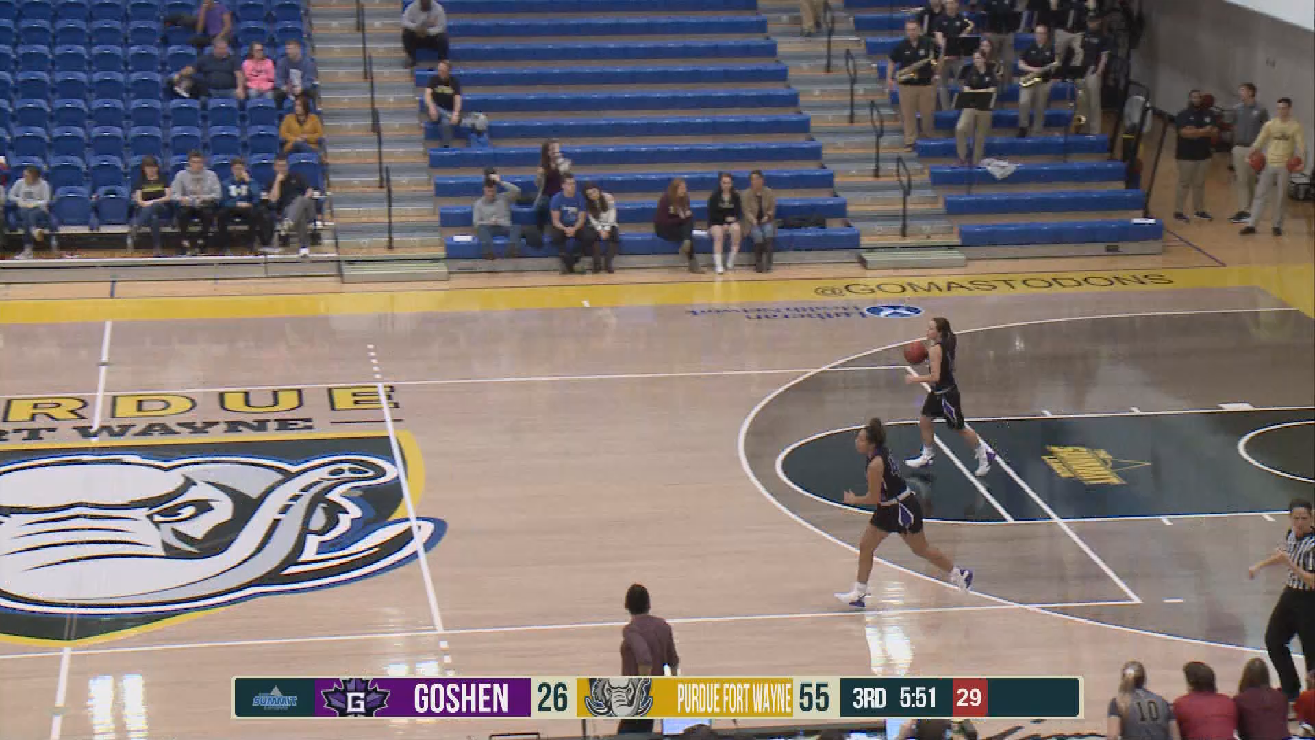 Thumbnail image for Purdue Fort Wayne Women's Basketball vs Goshen (12/16/18)
