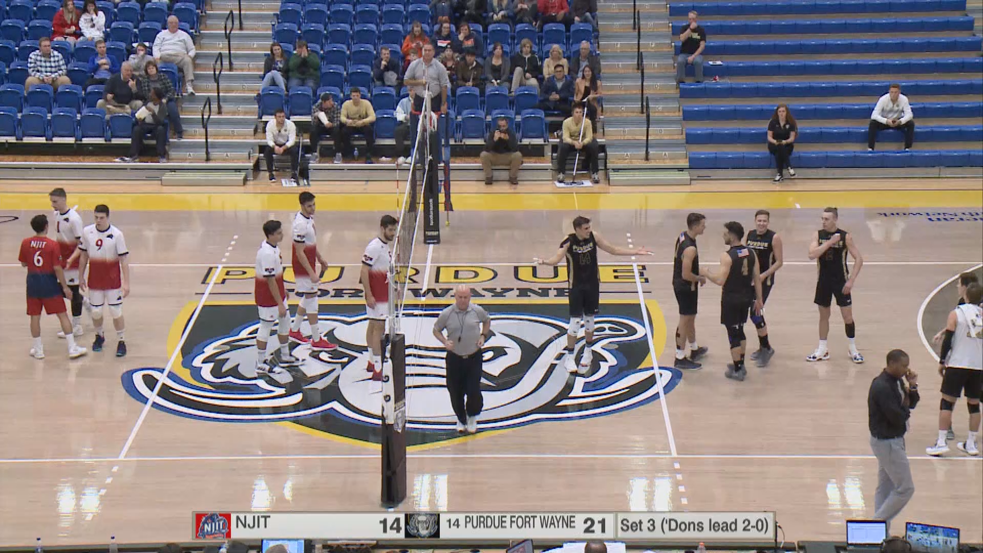 Thumbnail image for Purdue Fort Wayne Men's Volleyball vs NJIT (1/4/19)