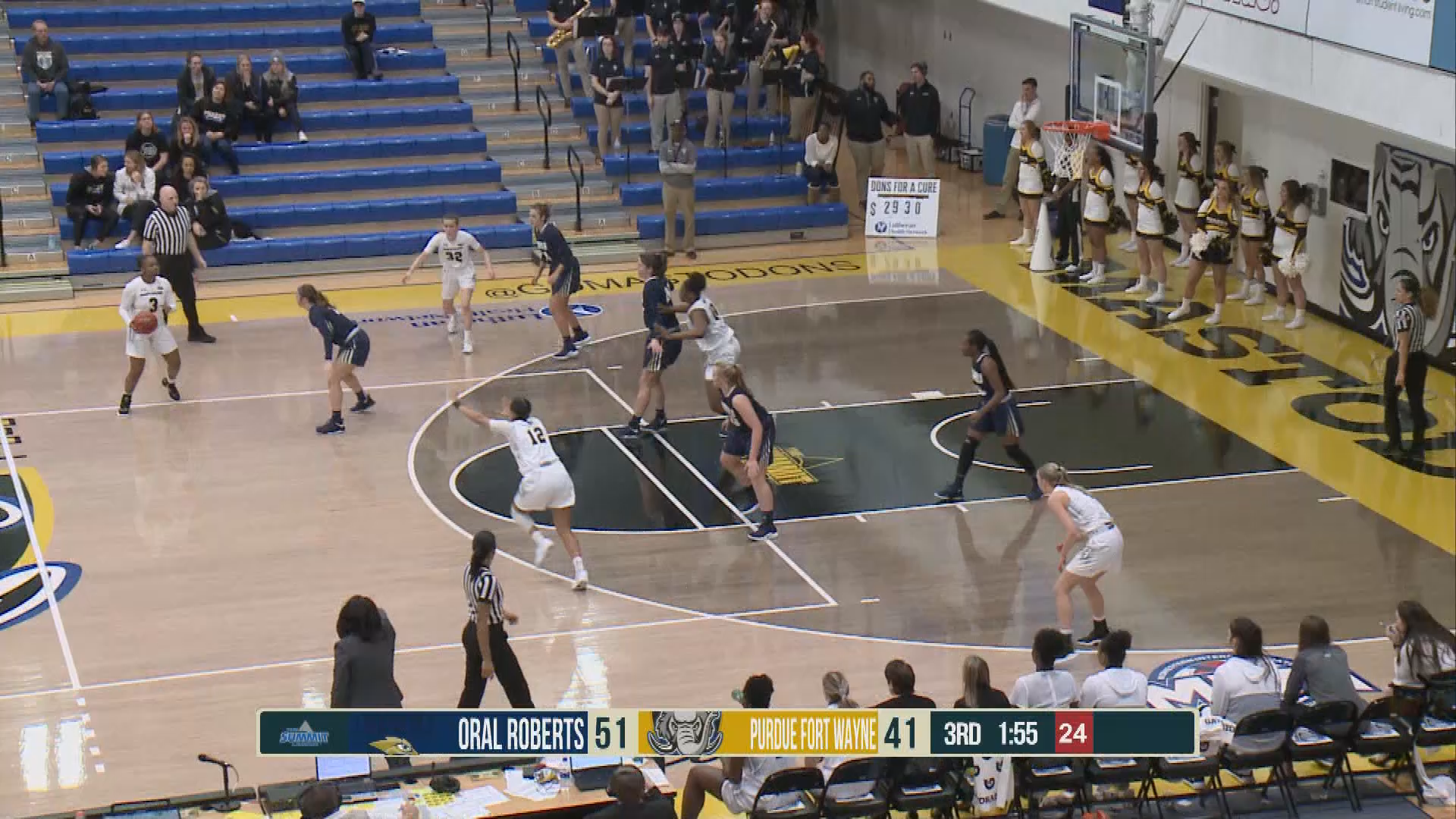 Thumbnail image for Purdue Fort Wayne Women's Basketball vs Oral Roberts (1/9/19)