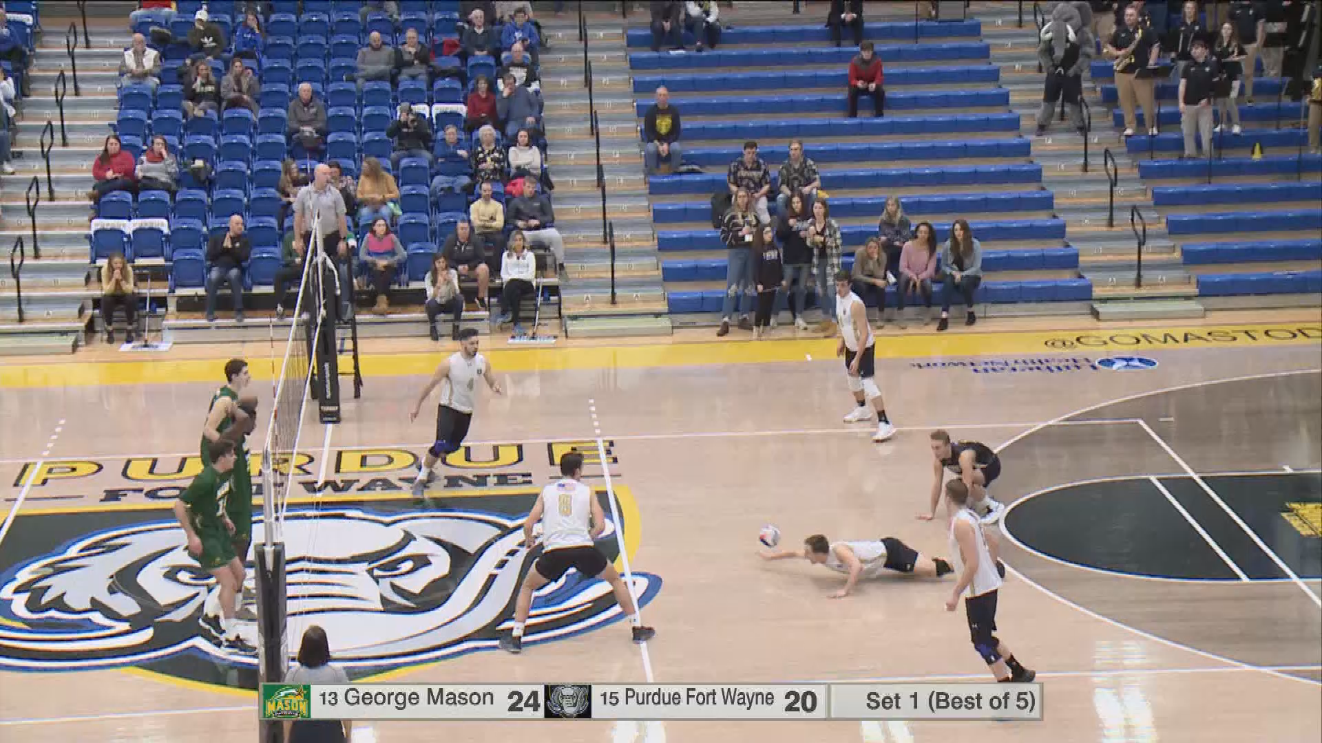 Thumbnail image for Purdue Fort Wayne Men's Volleyball vs George Mason (2/9/19)