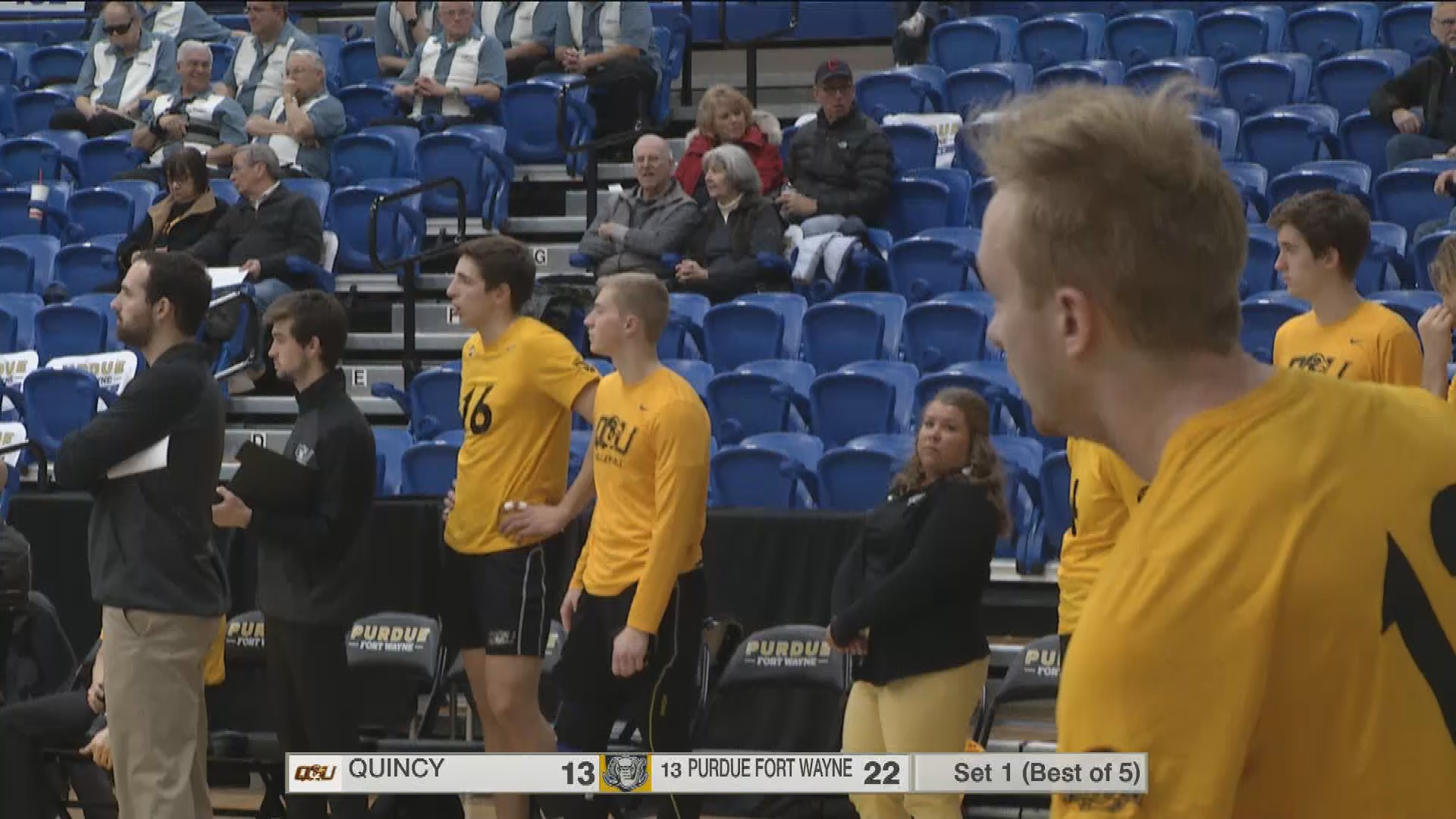 Thumbnail image for Purdue Fort Wayne Men's Volleyball vs Quincy (3/4/19)