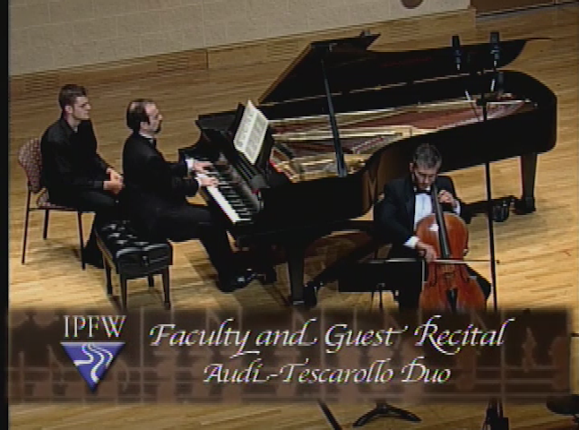 Thumbnail image for Audi-Tescarollo Duo: Faculty and Guest Recital - Fall 2010