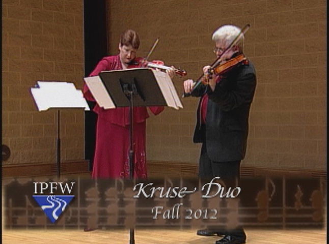 Thumbnail image for Kruse Duo - Fall 2012