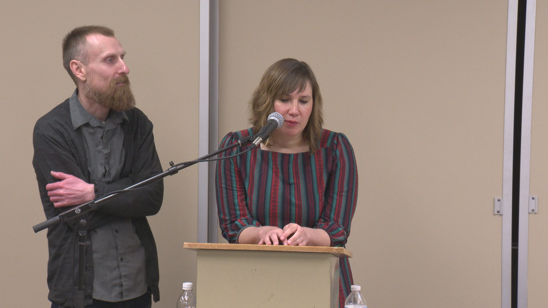 Thumbnail image for Visiting Writers: Eric Baus & Andrea Rexillius