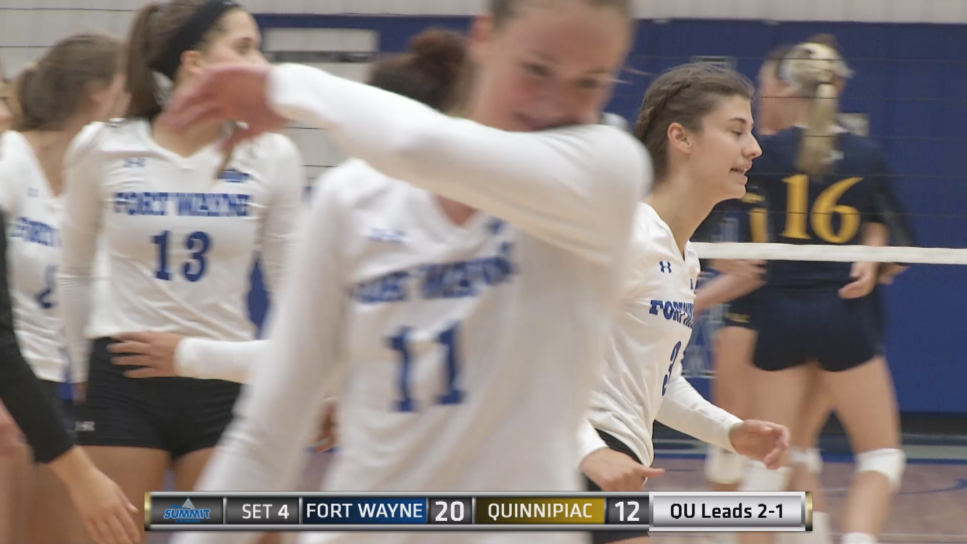 Thumbnail image for 8/25/17 Fort Wayne Women's Volleyball vs Quinnipac