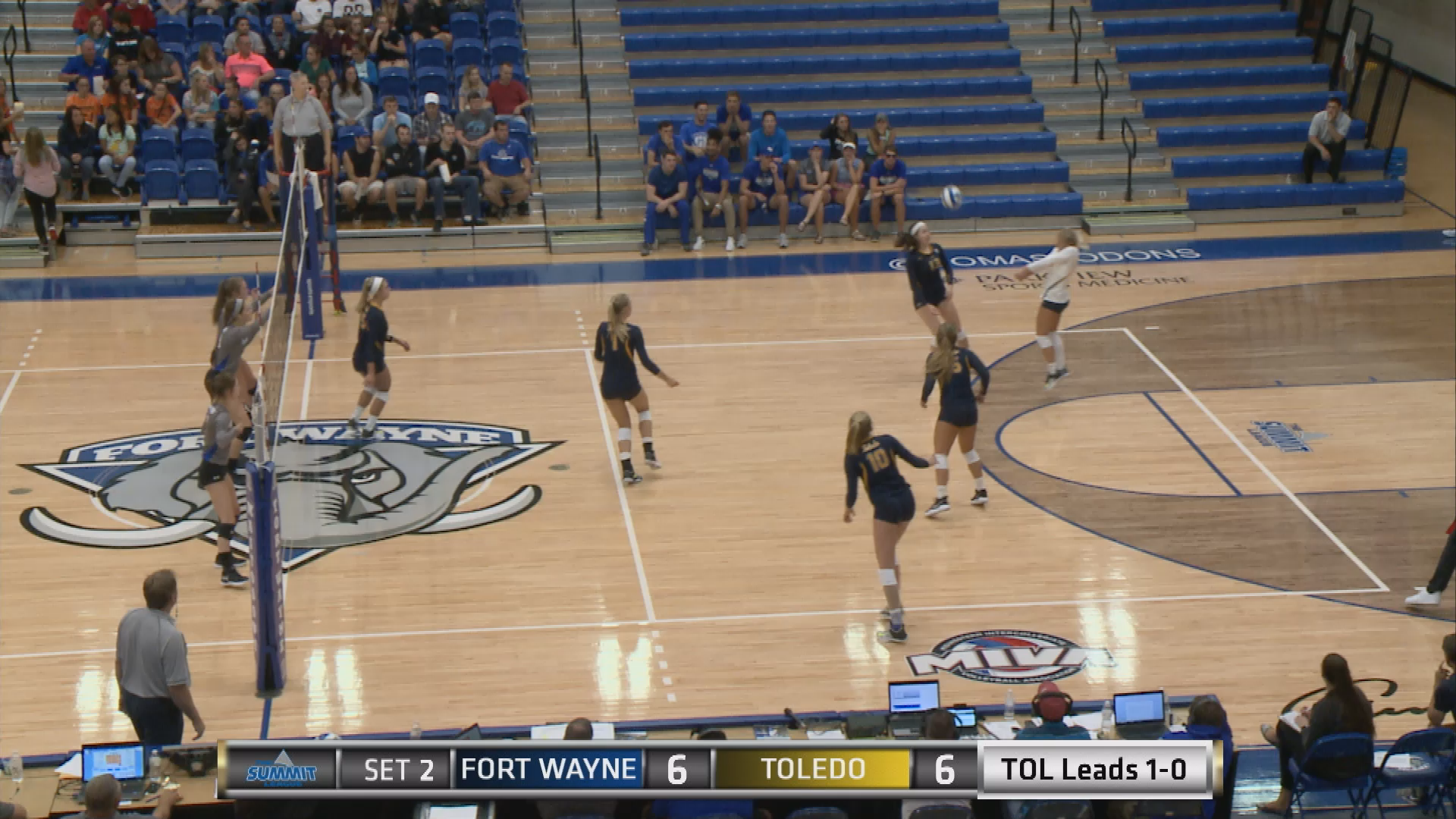 Thumbnail image for 8/26/17 Fort Wayne Women's Volleyball vs  Toledo